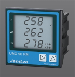 Đồng hồ đo điện đa năng Janitza UMG 96RM-P, UMG 96RM-M, UMG 96RM-CBM, UMG 96RM-EL